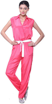 

Vea Kupia Solid Women's Jumpsuit, Red