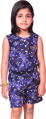 

Pari & Prince Printed Girls Jumpsuit, Multicolor