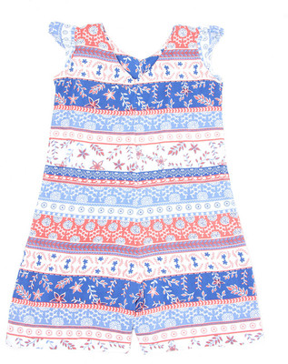 

Pepe Jeans Girls Midi/Knee Length Casual Dress(Multicolor, Cap Sleeve, White
