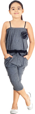

Naughty Ninos Solid Girls Jumpsuit, Grey