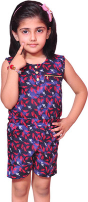 

Pari & Prince Printed Girls Jumpsuit, Multicolor