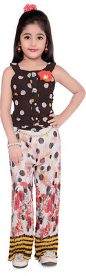 

Hunny Bunny Printed Girls Jumpsuit, Brown
