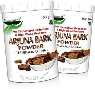 Rawmest Arjuna Bark Powder | Arjuna Chhal | Terminalia Arjuna Powder 200 gm(200 g)