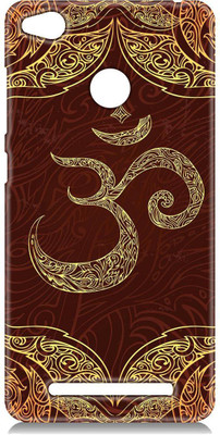 Smutty Back Cover for Mi Redmi 3S Prime - Om Print(Multicolor, Hard Case, Pack of: 1)