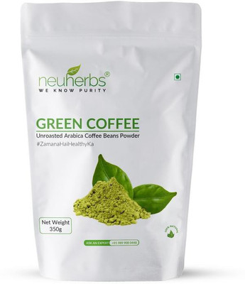 

Neuherbs Organic Green Coffee beans Powder for Weight Loss (Unroasted Coffee) Instant Coffee(350 g)