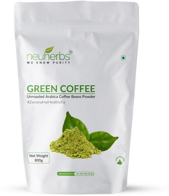 

Neuherbs Organic Green Coffee beans Powder for Weight Loss Instant Coffee(800 g)