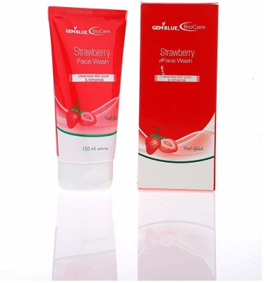 GEMBLUE BIOCARE STRAWBERRY FACE WASH Face Wash(150 ml)