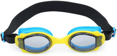 THE MORNING PLAY Swimming Goggles for kids boys and Girls Multi-color ASG-11 WITH CAR MODAL BOX Swimming Goggles(Multicolor)