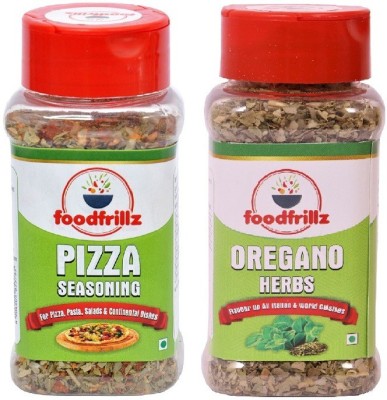 foodfrillz Pizza Seasoning & Oregano Herb Combo(105 g)