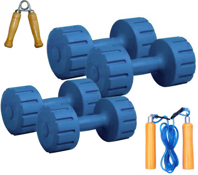 FITZON DM PVC 2KG + 5KG COMBO 169 Dumbbells Fixed Weight Dumbbell(7 kg)