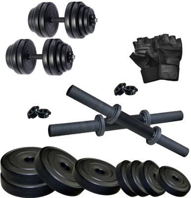 FITZON K-PVC-DM-DRB 22KG COMBO6 Dumbbells Adjustable Dumbbell(22 kg)