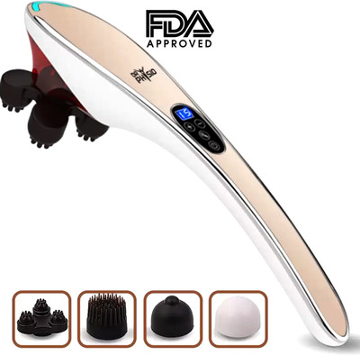 DR PHYSIO (USA) Hammer Pro Electric Powerful Body Massagers with Vibration (Massager For Pain Relief) Golden Massager(Golden) DR PHYSIO (USA) Hammer Pro Electric Powerful Body Massagers with Vibration (Massager For Pain Relief) Golden Massager(Golden)
