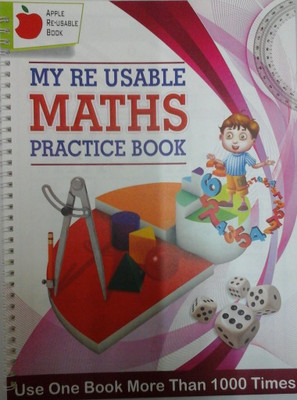 Re-Usable Maths Practice Writing Activity Book(Paperback, TIRUMALA SOFTWARES)
