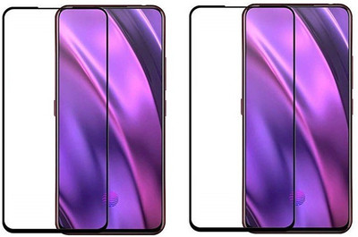 Bodoma Edge To Edge Tempered Glass for Vivo V15pro 6D pack of 2(Pack of 2)