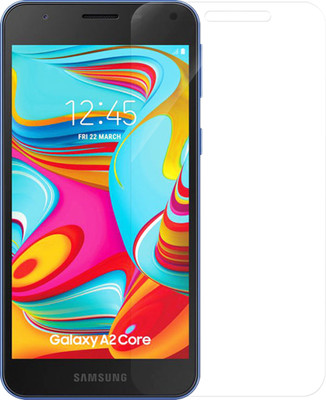 Hupshy Tempered Glass Guard for Samsung Galaxy A2 Core(Pack of 1)