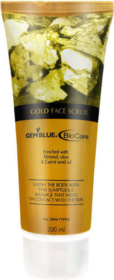 GEMBLUE BIOCARE GOLD FACE SCRUB Scrub(200 ml)
