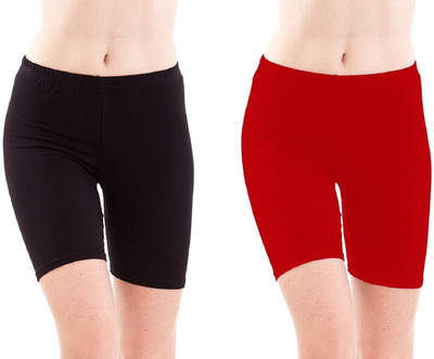 FeelBlue Solid Women Multicolor Basic Shorts