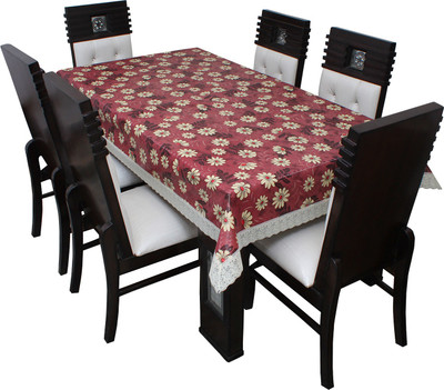 Dream Care Printed 8 Seater Table Cover(Multicolor, Polyester)