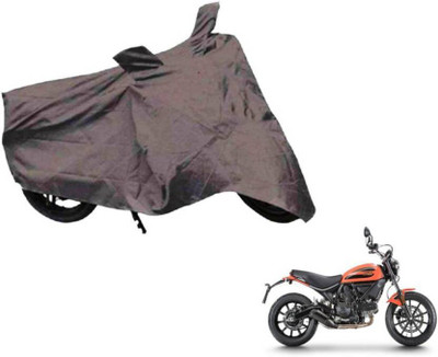 COVERPLANET Waterproof Two Wheeler Cover for Ducati(Scrambler, Grey)