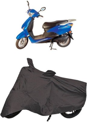 COVERPLANET Two Wheeler Cover for Avon(E Lite, Black)