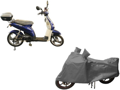 ANLOPE Two Wheeler Cover for Hero(E Sprint, Grey)