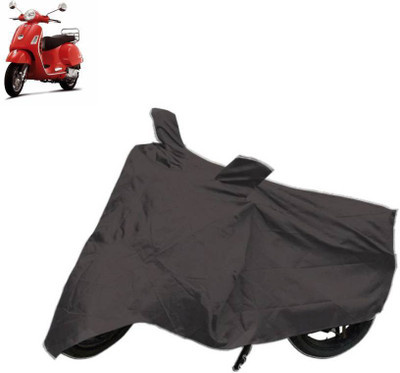 COVER WORLD Waterproof Two Wheeler Cover for Piaggio(Vespa VXL, Grey)