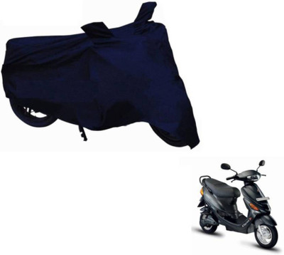 COVER WORLD Two Wheeler Cover for Hero(Electric Zippy, Blue)