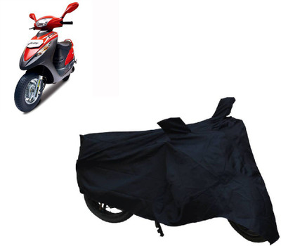 COVER POINT Two Wheeler Cover for Mahindra(Flyte, Black)