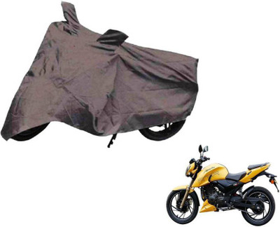 COVER POINT Waterproof Two Wheeler Cover for TVS(Apache RTR 160, Brown)