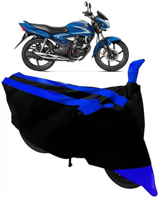 ELECTRIBLES Two Wheeler Cover for Mahindra(Pantero, Black, Blue)