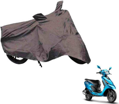 ANLOPE Two Wheeler Cover for TVS(Zest, Grey)