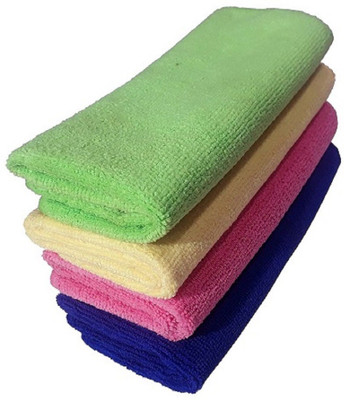 SOMUDEE Wet and Dry Microfiber Cleaning Cloth(4 Units)