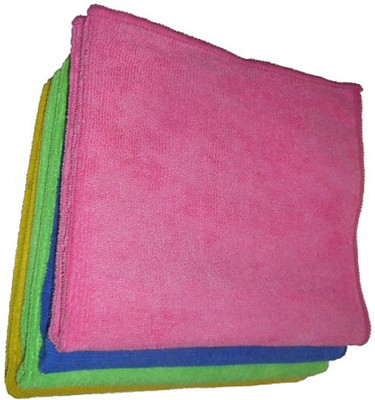 Palakshi Microfiber Vehicle Washing  Cloth(Pack Of 4, 280 GSM)