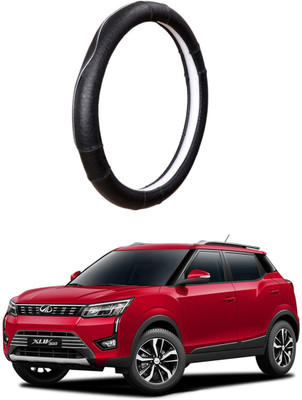 AUTO PEARL Steering Cover For Mahindra XUV(Black, Leatherite)