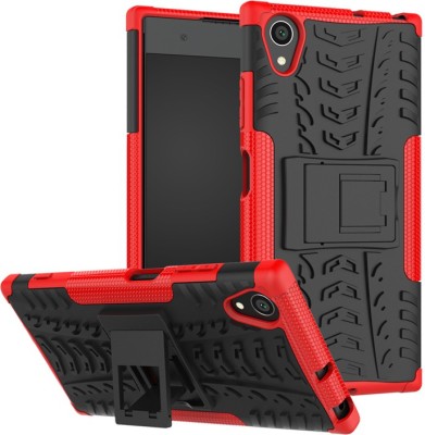 MOBIRUSH Back Cover for Sony Xperia XA1 Plus(Red, Rugged Armor)
