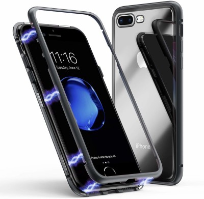S-Design Back Cover for Apple Iphone 6 Plus (Smart Magnetic Adsorption Ultra Slim Built-in Magnet Case)(Black)