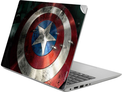 GADGETS WRAP GWSG-2737 Printed Top Only captainamerica shield highres Vinyl Laptop Decal 14