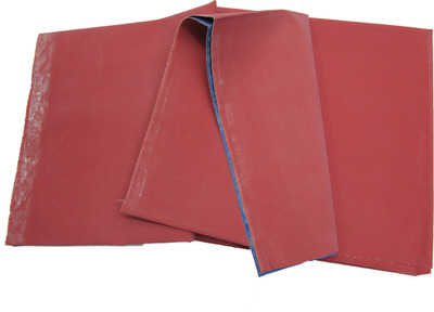 Duckback Rubber Baby Bed Protecting Mat(Red, Medium)