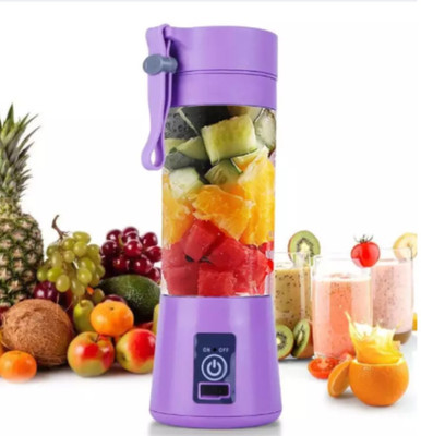 

Vingaboy Portable UBS Juicer Mixer Grinder 12 Juicer Mixer Grinder(Purple, 1 Jar)