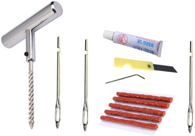 amiciAuto Professional Grade Tubeless Tyre Puncture Repair Kit Tubeless Tyre Puncture Repair Kit