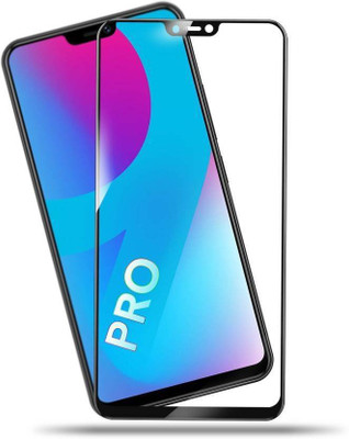 HOBBYTRONICS Edge To Edge Tempered Glass for Vivo V9(Pack of 1)