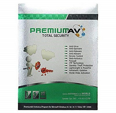 PremiumAV Total Security 1 User 1 Year