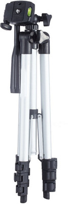 casadomani Tripod-3110 Best Portable Adjustable Tripod(Silver & Black, Supports Up to 1500)
