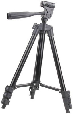 Maupin Tripod for Camera Support External Mobile Phone Photography Portable Tripod(Black, Supports Up to 500 g)