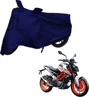 MOTOTRANCE Two Wheeler Cover for KTM(Duke 390, Blue)