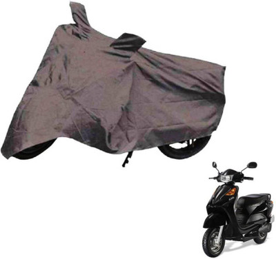 COVERPLANET Waterproof Two Wheeler Cover for Hero(Yo Spark, Grey)