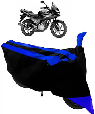 ELECTRIBLES Two Wheeler Cover for Honda(CBF Stunner, Black, Blue)