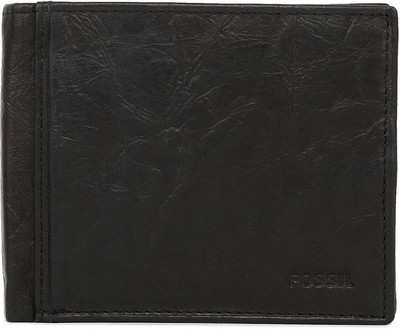 

Fossil Men Black Genuine Leather Wallet(8 Card Slots)