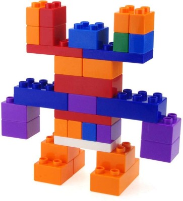 BOZICA 100 Pcs Building Blocks,LEGO DESIGN Creative Learning Educational Toy For Kids Puzzle Assembling Shape Building Unbreakable Toy Set(Multicolor)