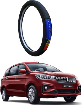 AUTO PEARL Steering Cover For Maruti Ertiga(Black, Leatherite)
